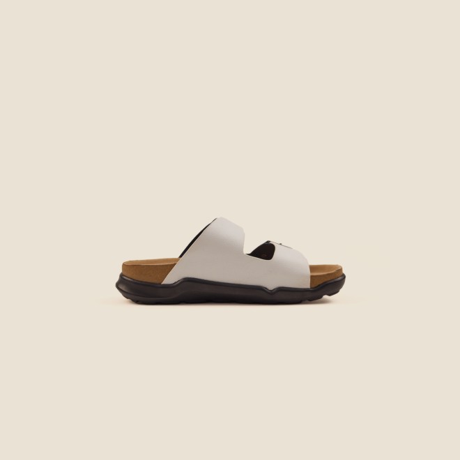 Mochi Men White-Blue Casual Slippers (SKU: 16-754-56-40)