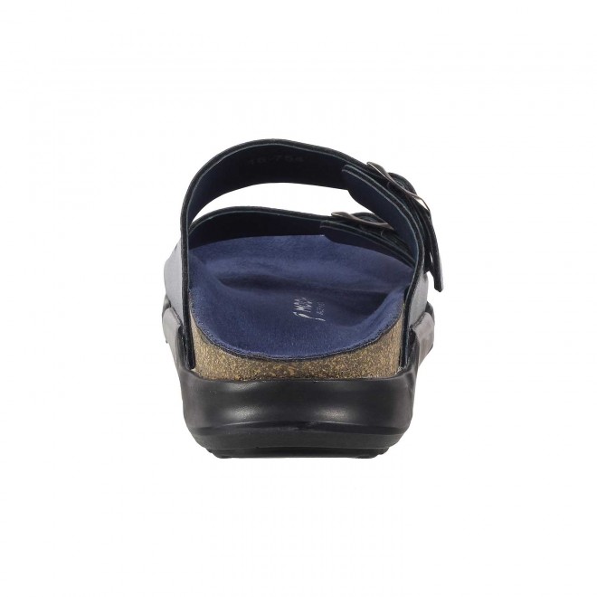Mochi Men Blue Casual Slippers (SKU: 16-754-45-40)