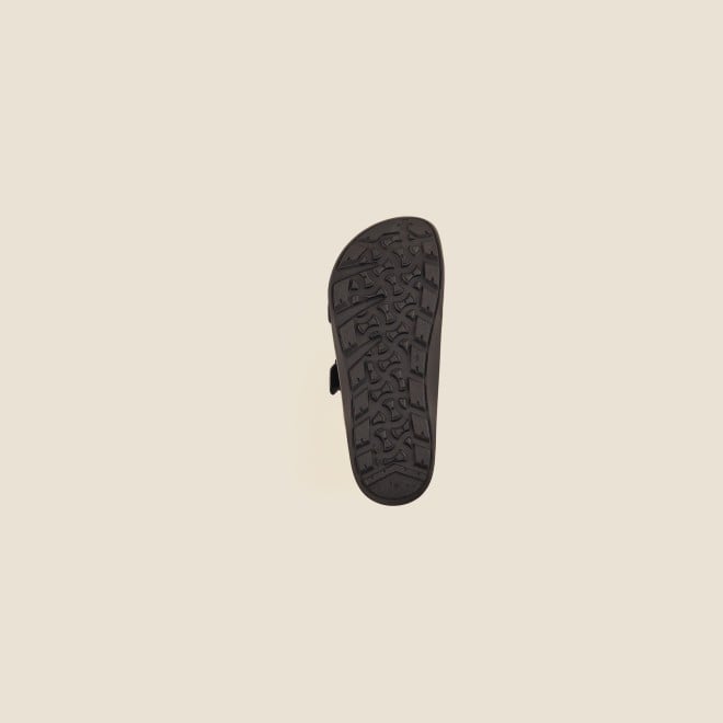Mochi Men Black Casual Slippers (SKU: 16-754-11-40)