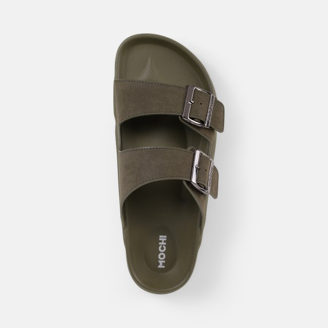 Mochi Men Green Casual Slippers (SKU: 16-754-21-41) Mochi Men Green Casual Slippers (SKU: 16-754-21-41)