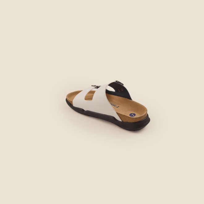 Mochi Men White-Blue Casual Slippers (SKU: 16-754-56-40)