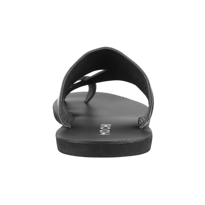 Mochi Men Black Casual Slippers (SKU: 16-776-11-40)