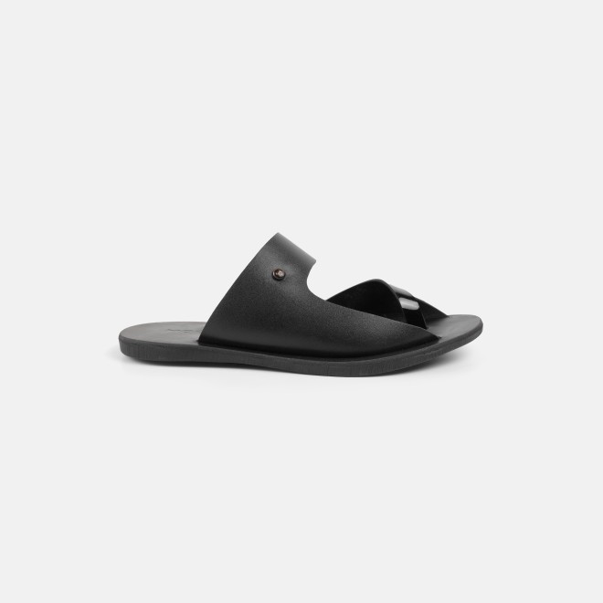Mochi Men Black Casual Slippers (SKU: 16-800130-11-41)