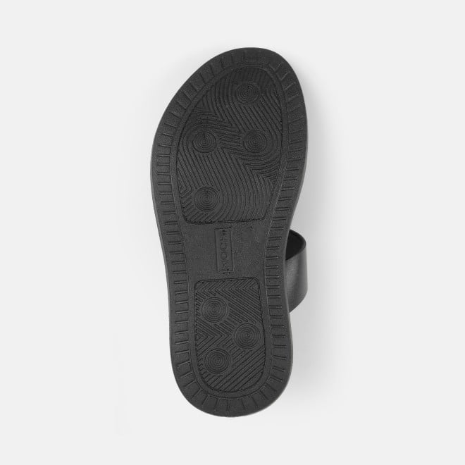 Mochi Men Black Casual Slippers (SKU: 16-800130-11-41)