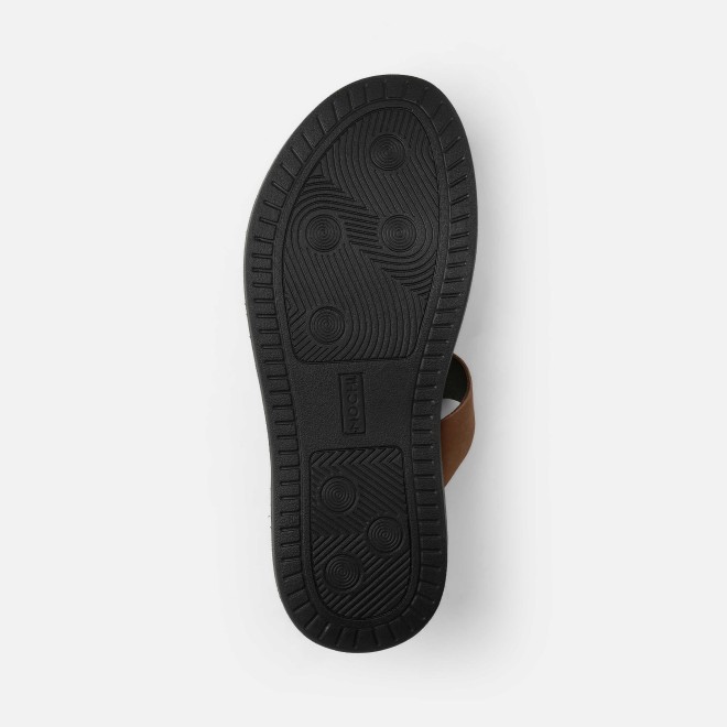 Mochi Men Brown Casual Slippers (SKU: 16-800130-12-42)