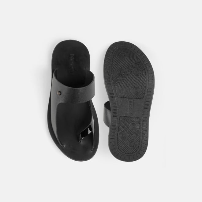 Mochi Men Black Casual Slippers (SKU: 16-800130-11-41)