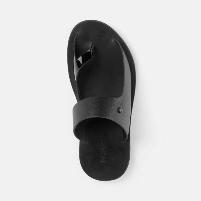 Mochi Men Black Casual Slippers (SKU: 16-800130-11-41)
