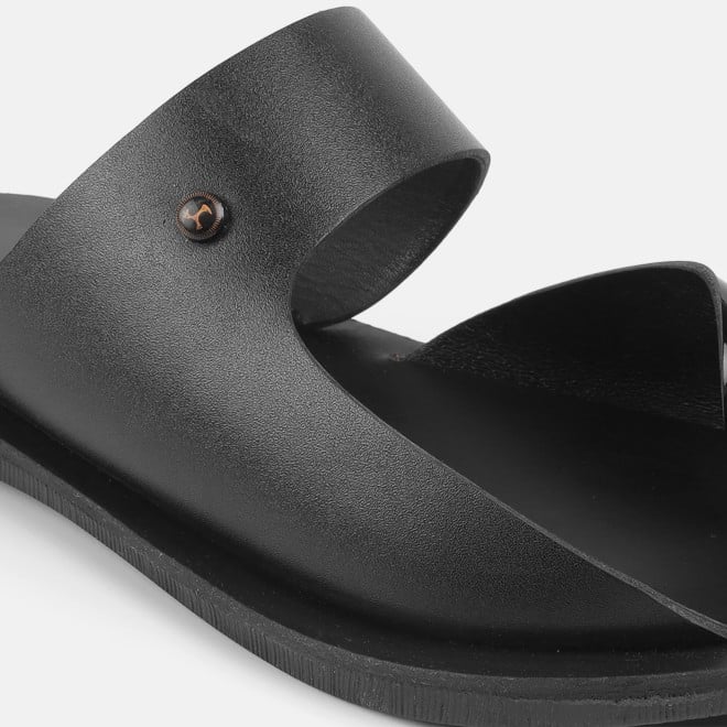 Mochi Men Black Casual Slippers (SKU: 16-800130-11-41)