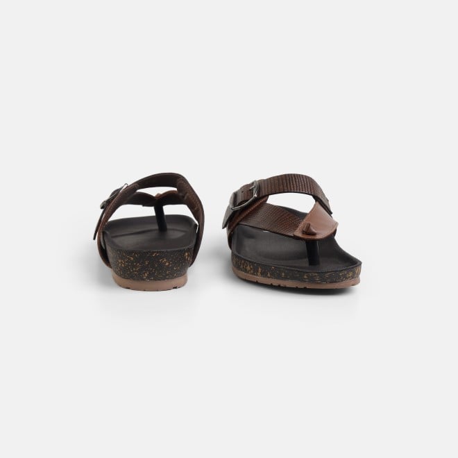 Mochi Men Tan Casual Slippers (SKU: 16-800207-23-39)