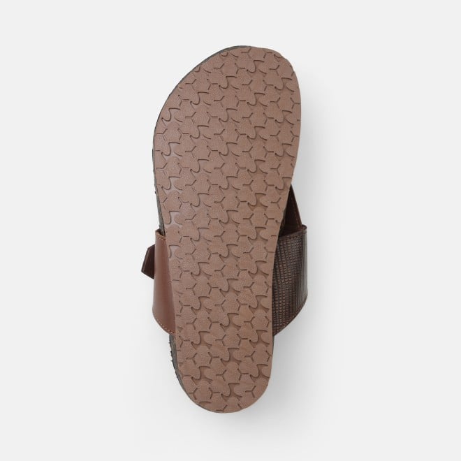 Mochi Men Tan Casual Slippers (SKU: 16-800207-23-39)