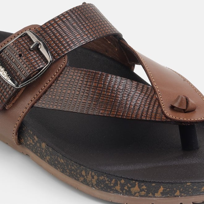 Mochi Men Tan Casual Slippers (SKU: 16-800207-23-39)