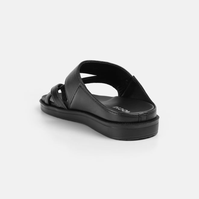 Mochi Men Black Casual Slippers (SKU: 16-800251-11-39)