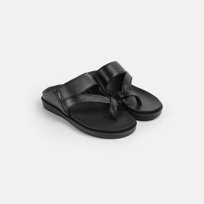 Mochi Men Black Casual Slippers (SKU: 16-800251-11-39)