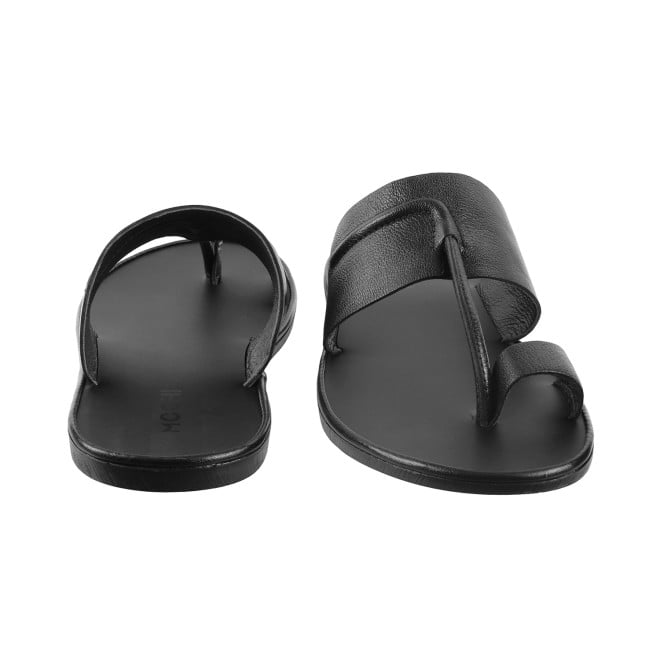 Mochi Men Black Ethnic Slip Ons (SKU: 16-800295-11-39)