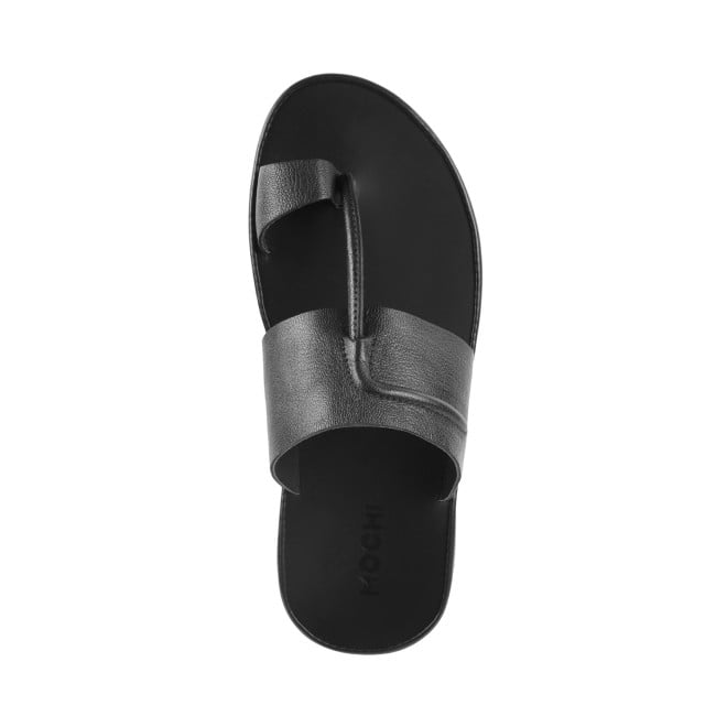 Mochi Men Black Ethnic Slip Ons (SKU: 16-800295-11-39)