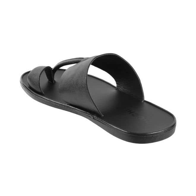 Mochi Men Black Ethnic Slip Ons (SKU: 16-800295-11-39)