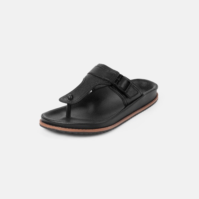 Mochi Men Black Casual Slippers (SKU: 16-800852-11-40)