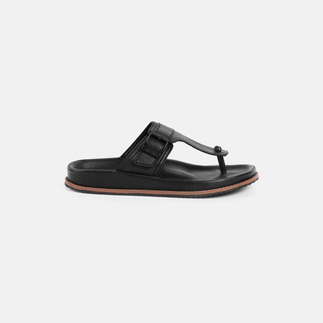 Mochi Men Black Casual Slippers (SKU: 16-800852-11-40)