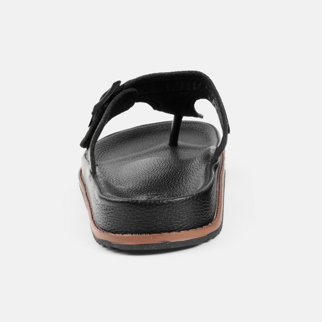 Mochi Men Black Casual Slippers (SKU: 16-800852-11-40)