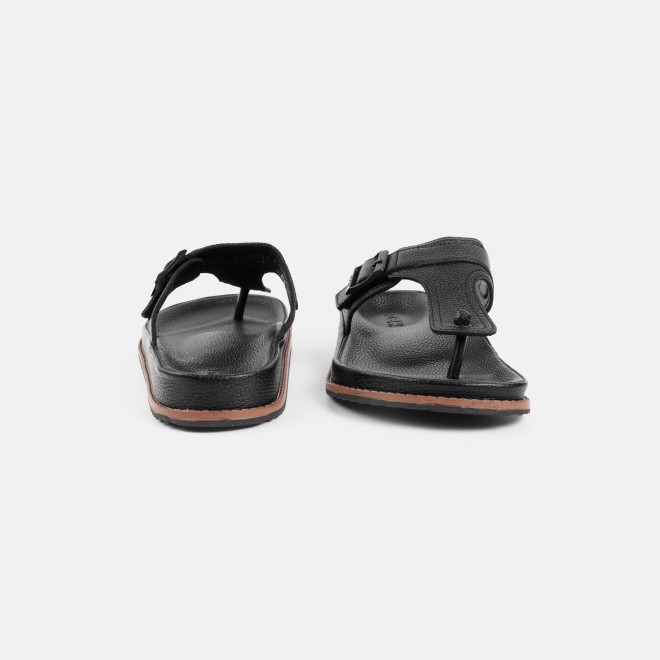 Mochi Men Black Casual Slippers (SKU: 16-800852-11-40)