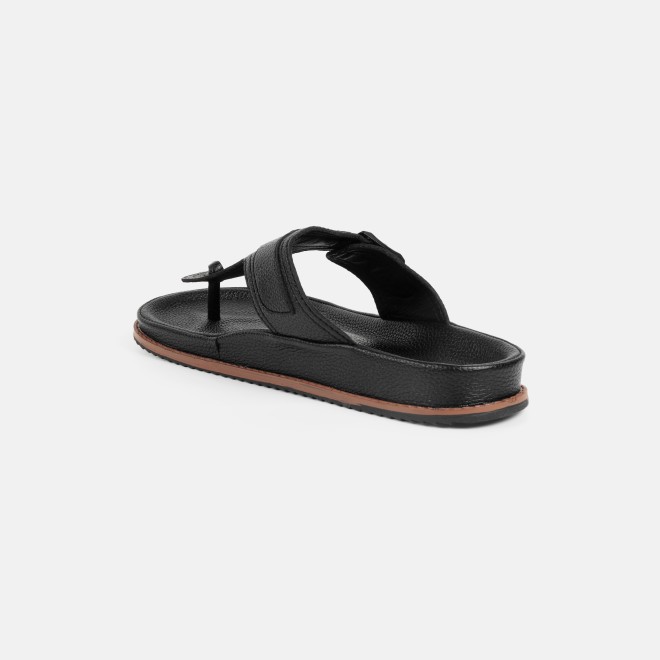 Mochi Men Black Casual Slippers (SKU: 16-800852-11-40)