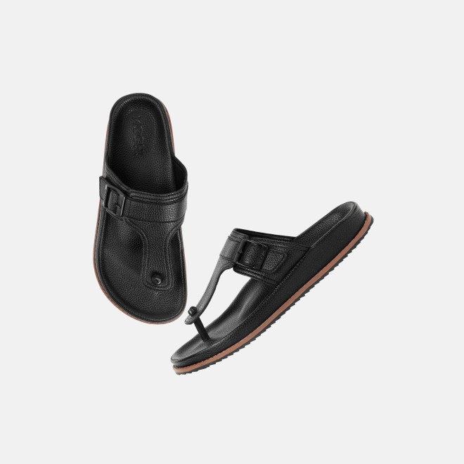 Mochi Men Black Casual Slippers (SKU: 16-800852-11-40)