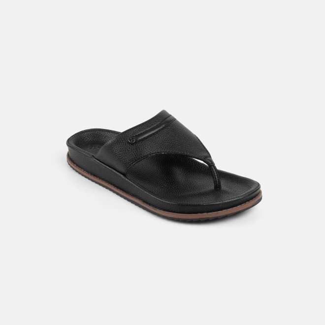 Mochi Men Black Casual Slippers (SKU: 16-800853-11-40)