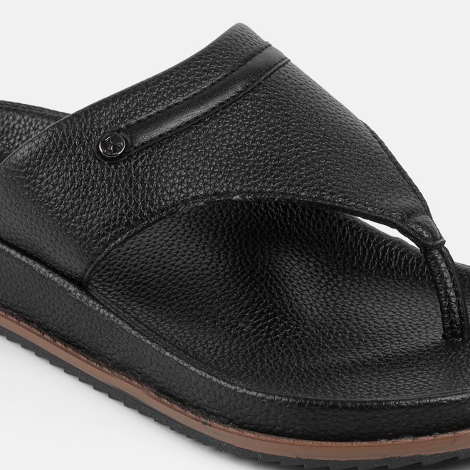 Mochi Men Black Casual Slippers (SKU: 16-800853-11-40)