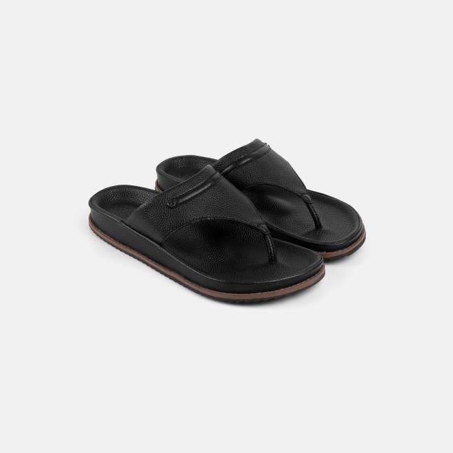 Mochi Men Black Casual Slippers (SKU: 16-800853-11-40)
