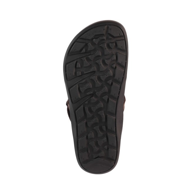 Mochi Men Brown Casual Slippers (SKU: 16-800908-12-40)