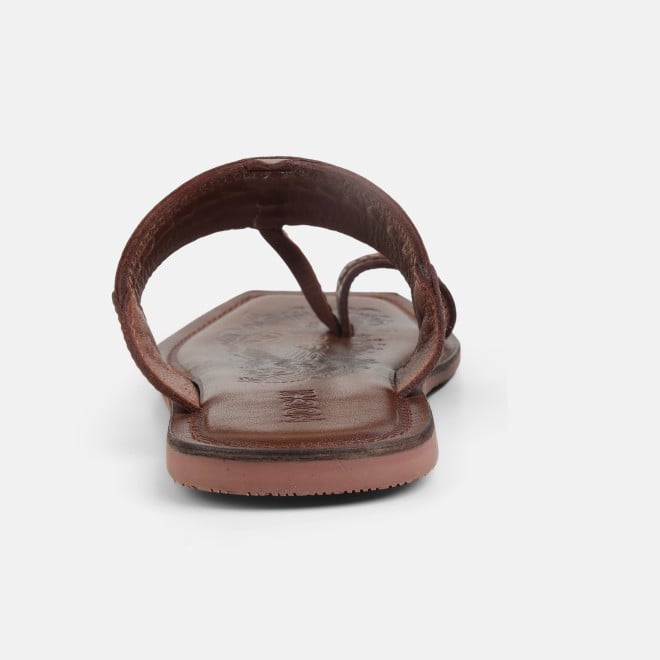 Mochi Men Tan Ethnic Kolhapuris (SKU: 16-801047-23-40)