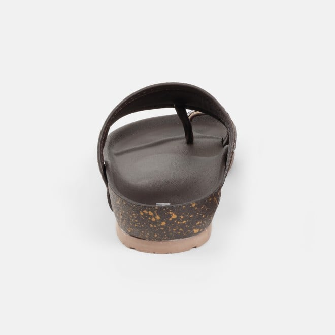 Mochi Men Brown Ethnic Kolhapuris (SKU: 16-801261-12-39)