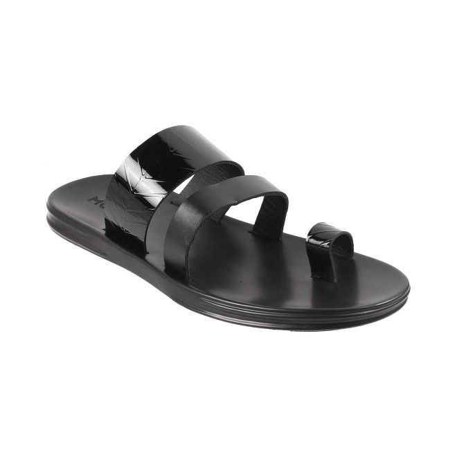 Mochi Men Black Casual Slippers (SKU: 16-804-11-40) Mochi Men Black Casual Slippers (SKU: 16-804-11-40)