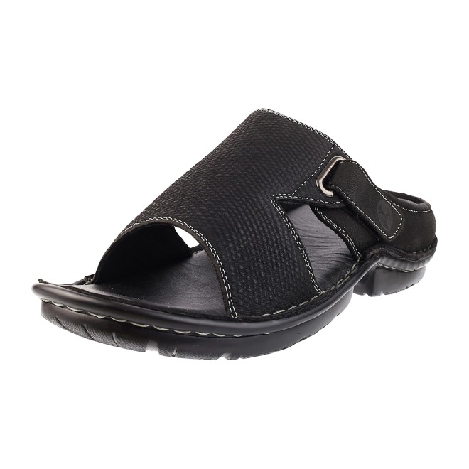 Mochi Men Black Casual Slip Ons (SKU: 16-8044L-11-47)