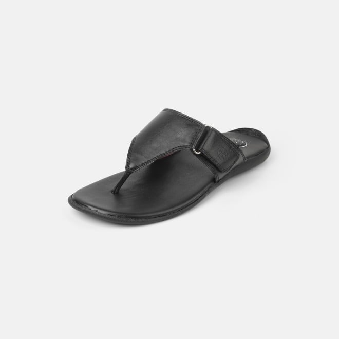 Mochi Men Black Casual Thong (SKU: 16-806393-11-39)