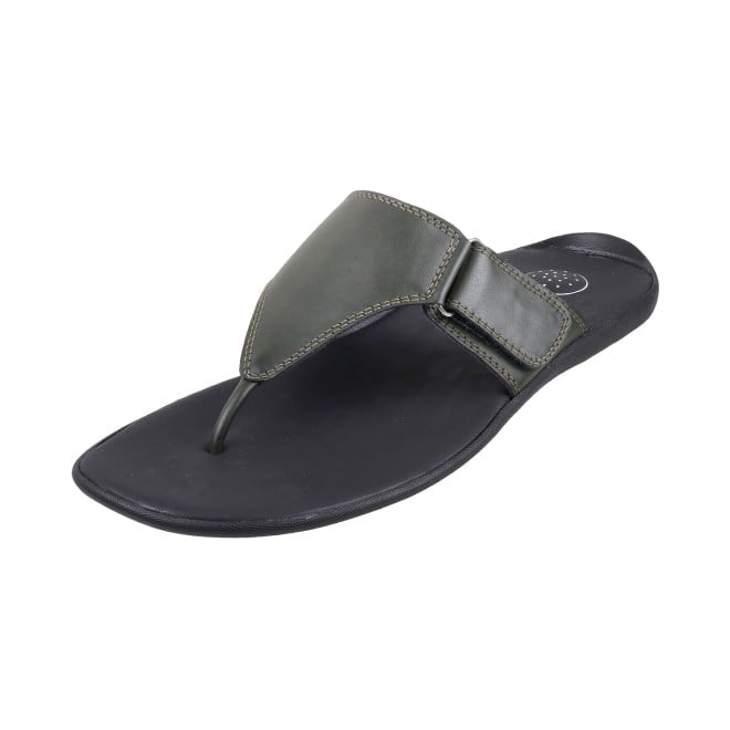 Mochi Men Olive Casual Thong (SKU: 16-806393-49-39)