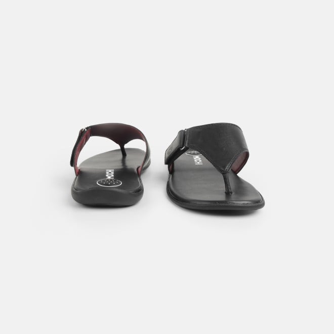 Mochi Men Black Casual Thong (SKU: 16-806393-11-39)