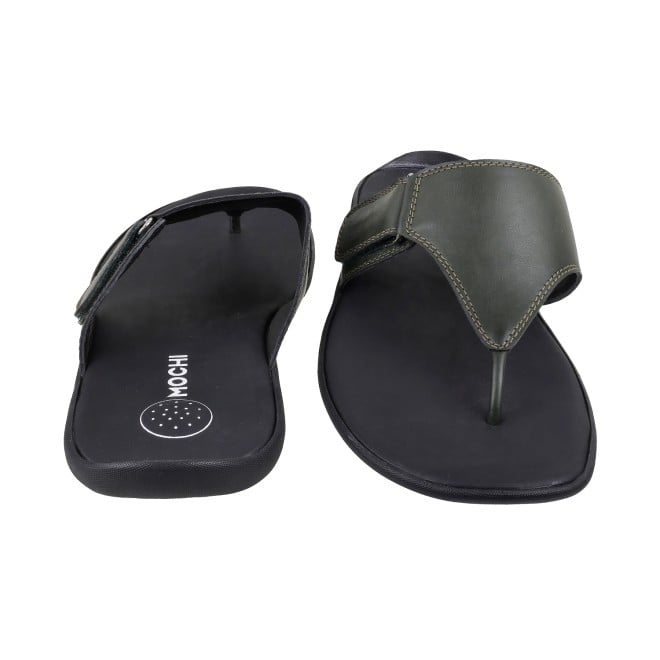 Mochi Men Olive Casual Thong (SKU: 16-806393-49-39)