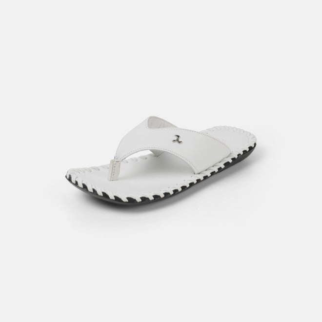 Mochi Men White Casual Slippers (SKU: 16-808498-16-39)
