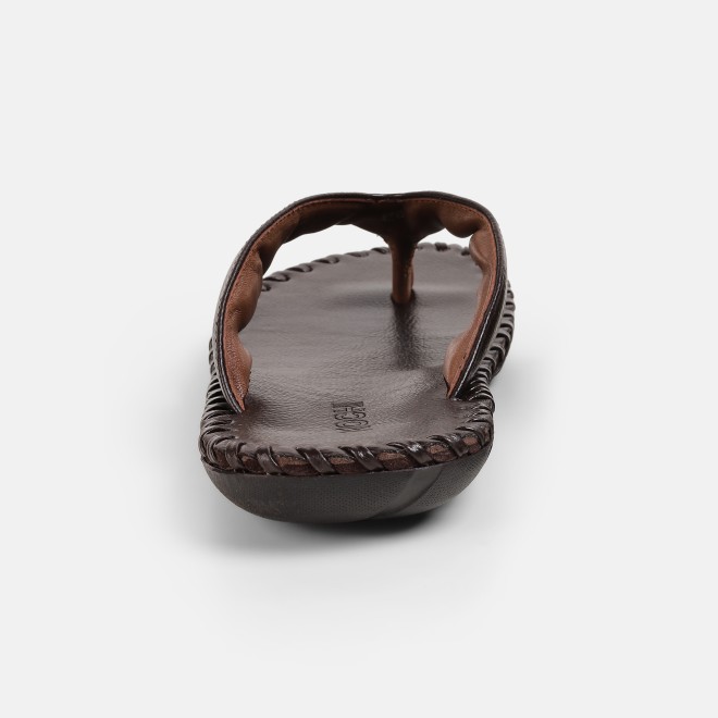 Mochi Men Brown Casual Slippers (SKU: 16-808498-12-39)