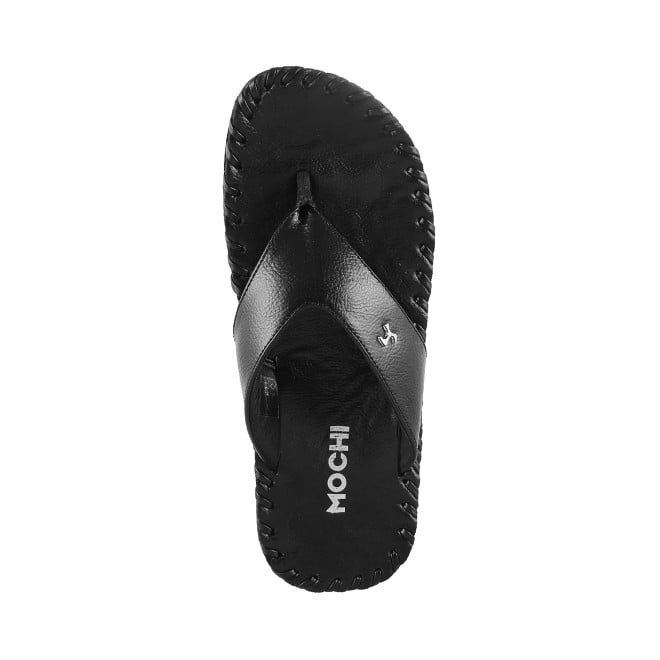 Mochi Men Black Casual Slippers (SKU: 16-808498-11-39)