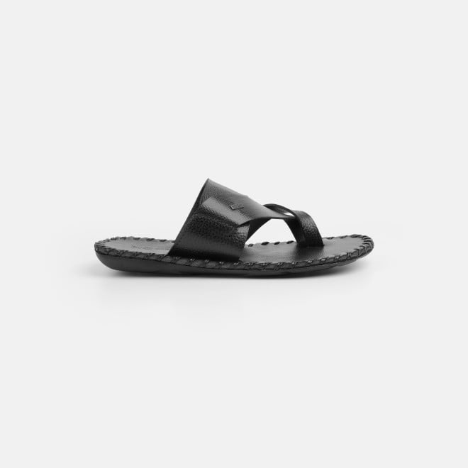 Mochi Men Black Ethnic Chappals (SKU: 16-809779-11-41)