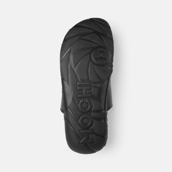 Mochi Men Black Ethnic Chappals (SKU: 16-809779-11-41)