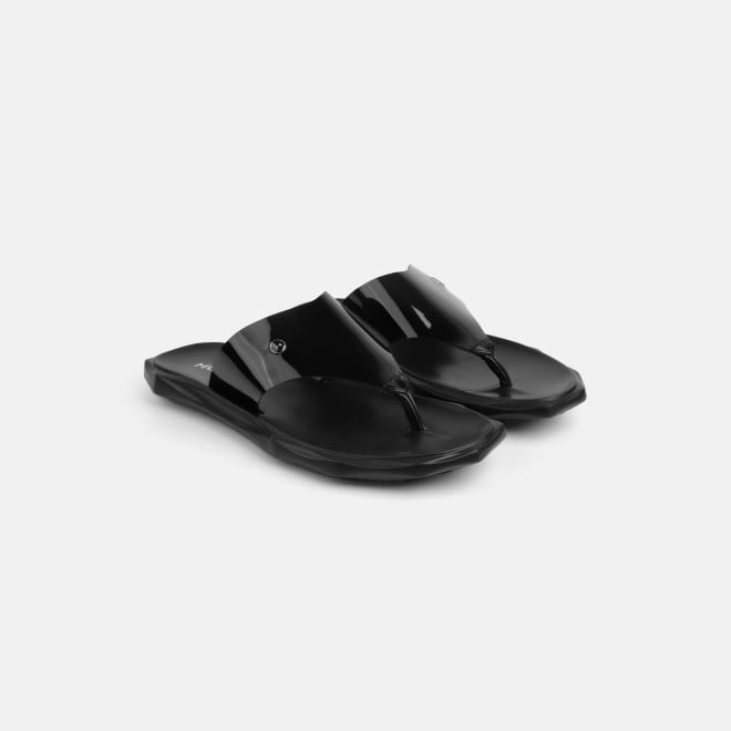 Mochi Men Black Casual Slippers (SKU: 16-809837-11-40)