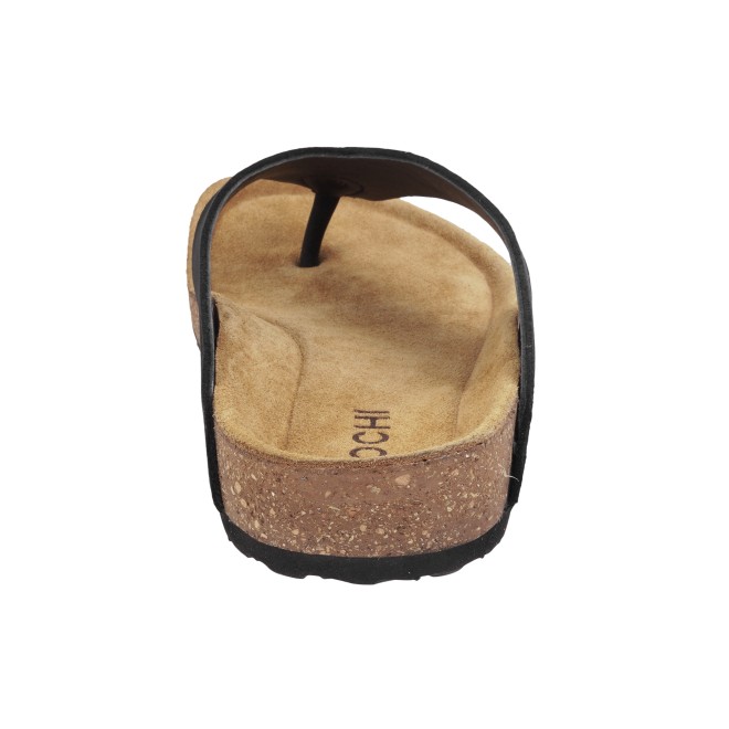 Mochi Men Black Casual Slippers (SKU: 16-823-11-40)