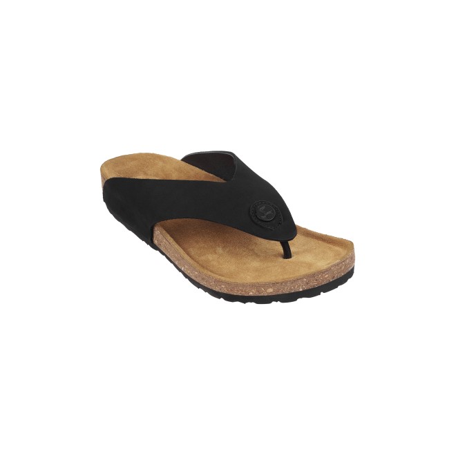 Men Black Casual Slippers