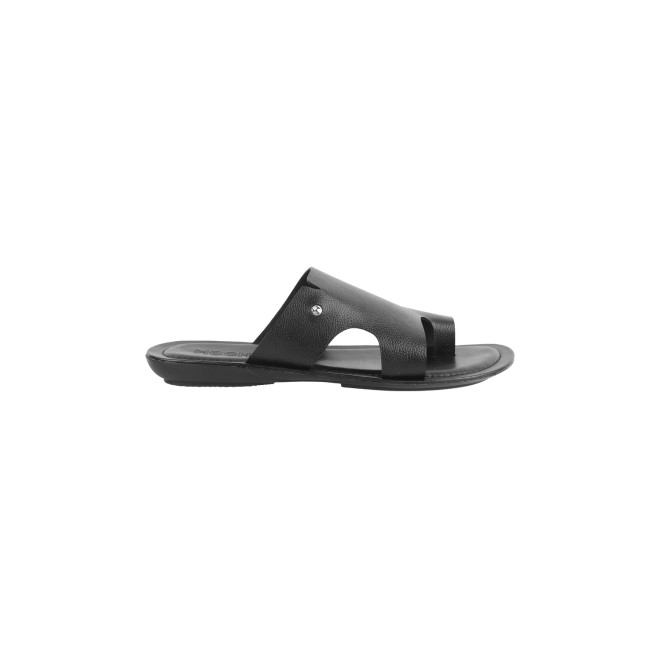 Mochi Men Black Casual Slippers (SKU: 16-825-11-40)