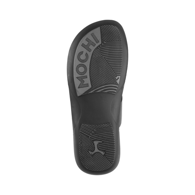 Mochi Men Black Casual Slippers (SKU: 16-825-11-40)