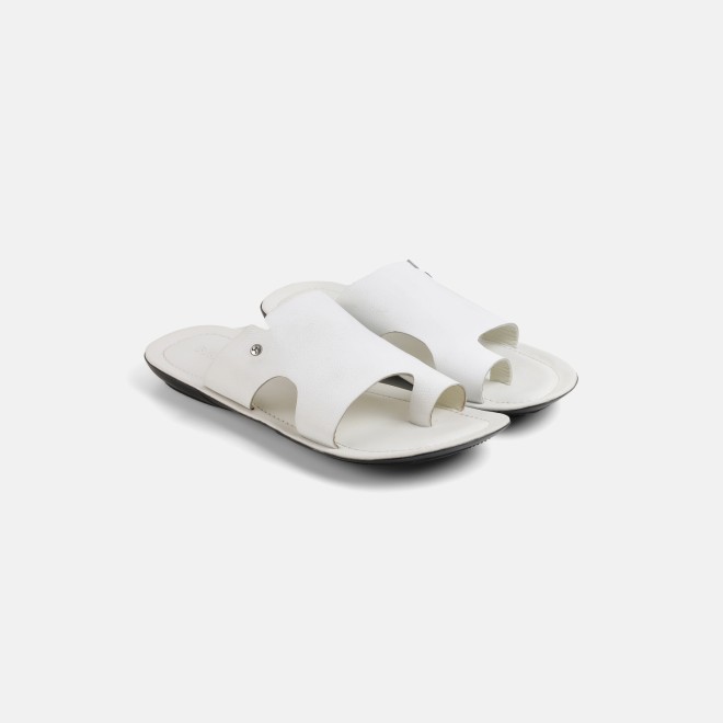 Mochi Men White Casual Slippers (SKU: 16-825-16-39)