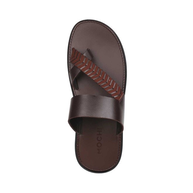 Mochi Men Brown Casual Slippers (SKU: 16-828-12-40) Mochi Men Brown Casual Slippers (SKU: 16-828-12-40)